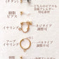 ホワイト 花 ドロップ キラキラ ピアス イヤリング